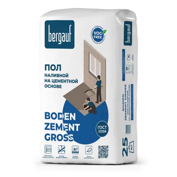    Bergauf Boden Zement Final, 25 