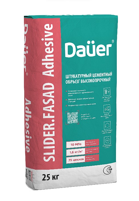 ����������� ��������� ������ ������������� Dauer SLIDER FASAD Adhesive, 25 ��