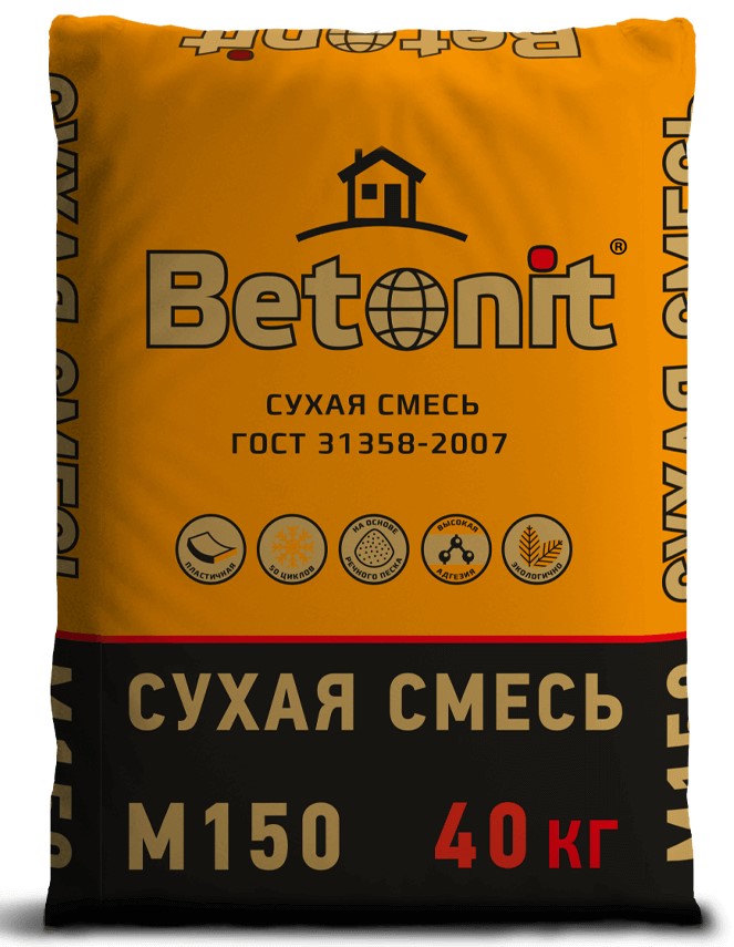   150 Betonit , 40 