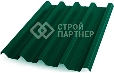 Профнастил Н60 Grand Line (GL60), Quarzit, зеленый мох (RAL 6005) 0,5 мм