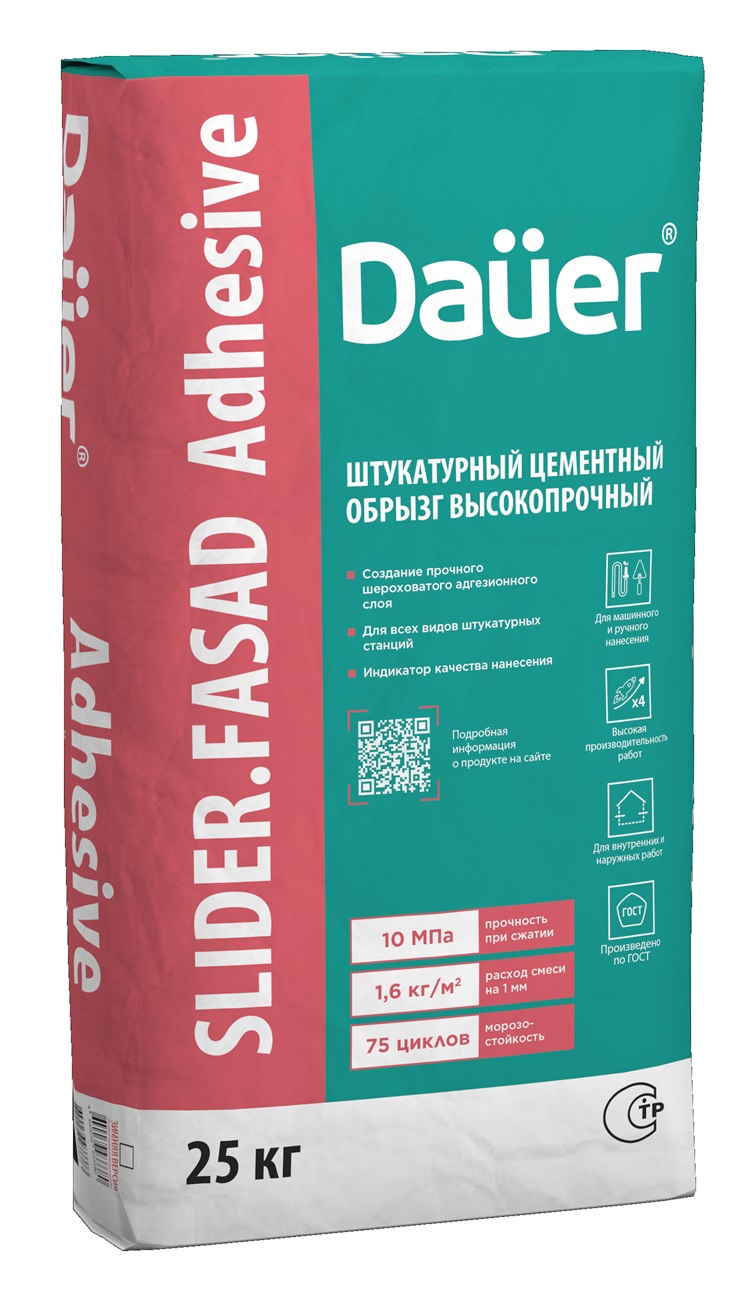 ����������� ��������� ������ ������������� Dauer SLIDER FASAD Adhesive, 25 ��