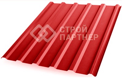 Профнастил С20 Grand Line (GL20), Pural, красный (RR 29) 0,5 мм