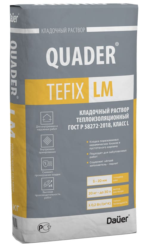 ��������� ������� ����������������� Dauer QUADER TEFIX LM �����, 20 ��