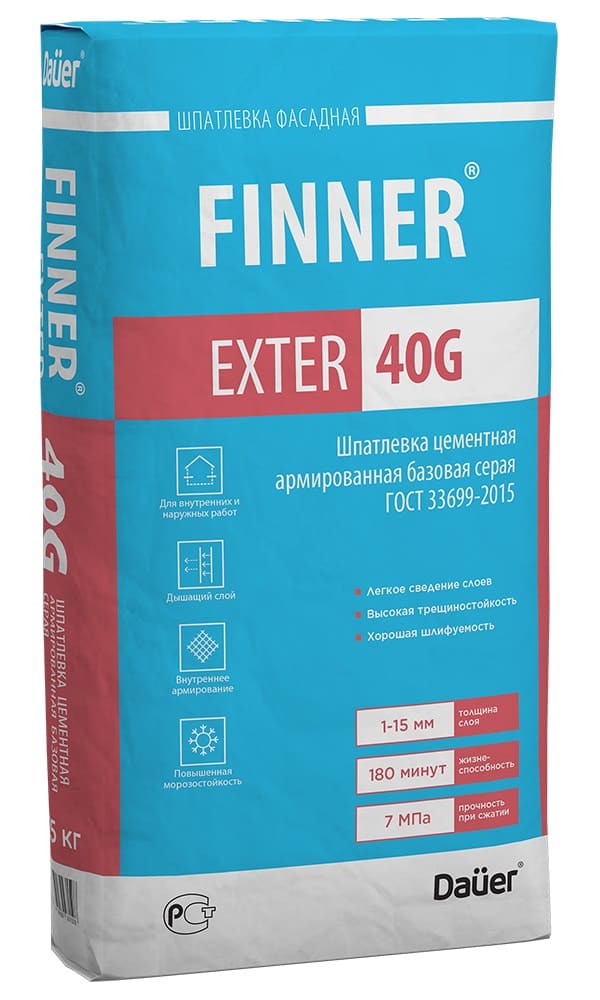  Dauer FINNER EXTER 40G    , 25 