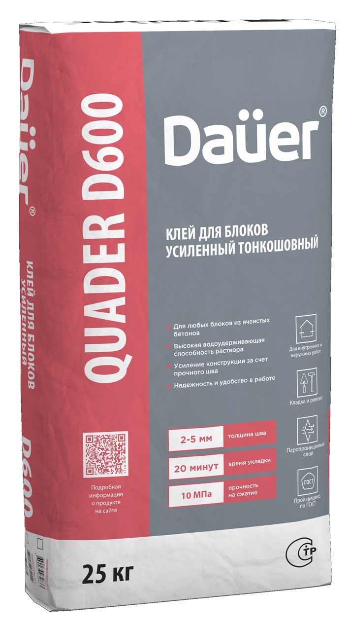 ���� ��������� ����������� Dauer QUADER D600, 25 ��