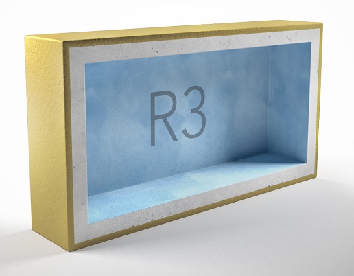 ����������� ����������� ���� (AcousticGyps Box) R3 (120�� � 270�� � 45��)