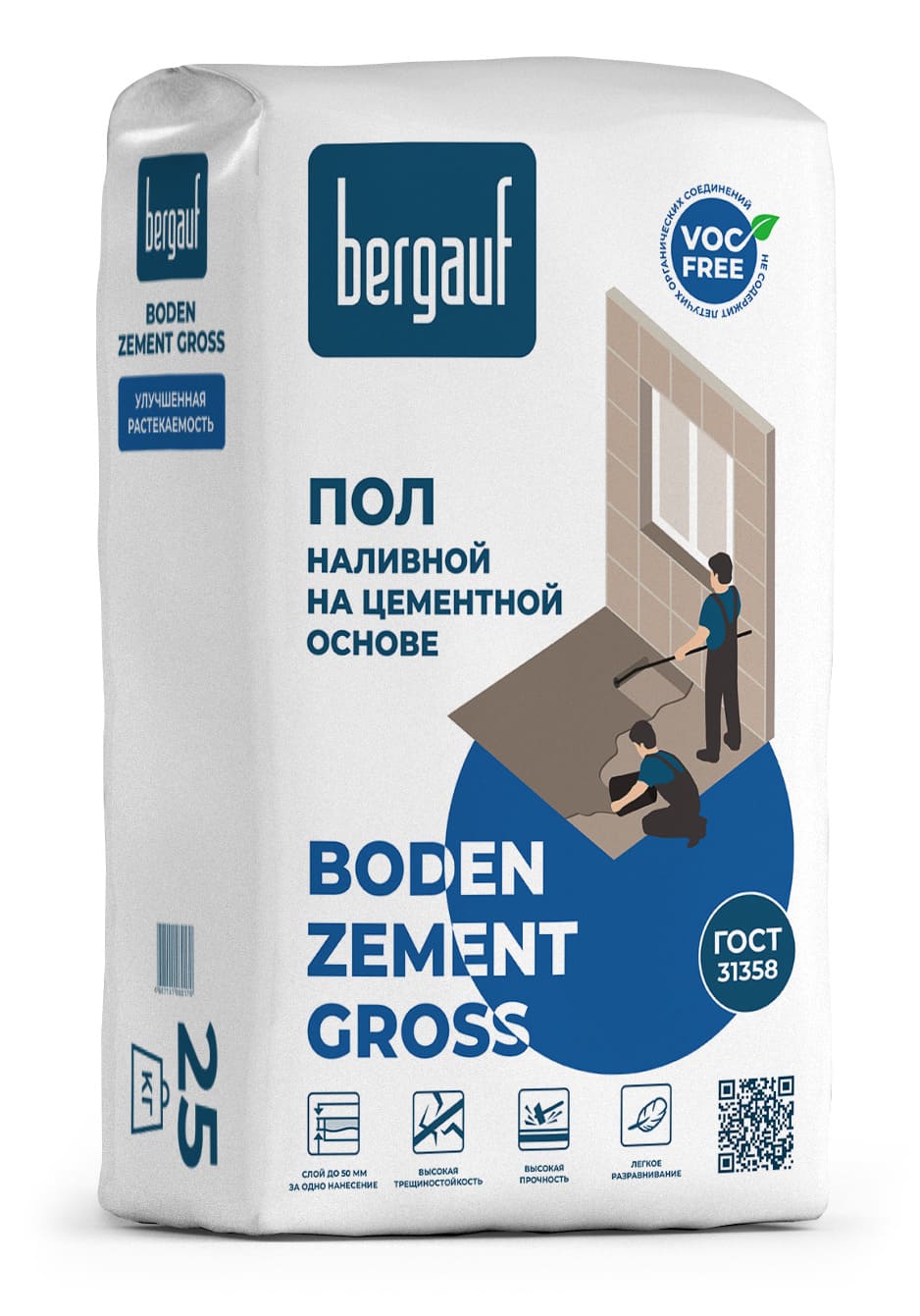 �������� ��� Bergauf Boden Zement Gross, 25 ��