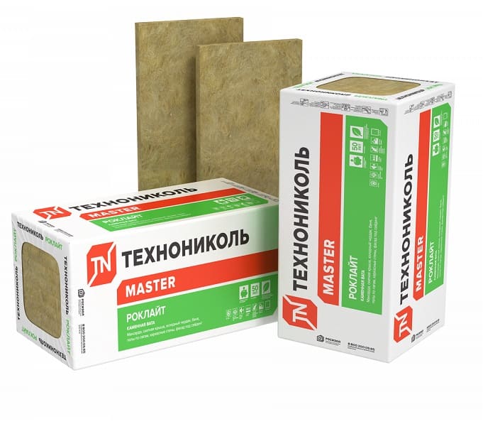 Купить Плита минераловатная ТЕХНОНИКОЛЬ Роклайт 1200х600х50 12 плит по ...