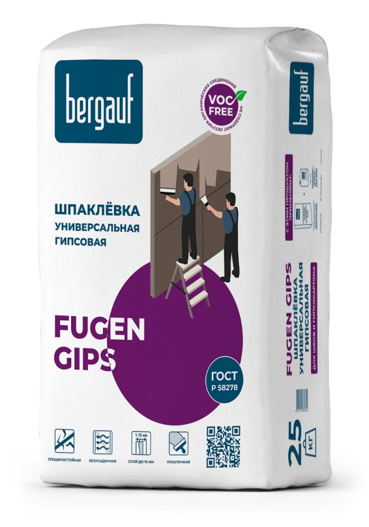      Bergauf Fugen Gips, 25 