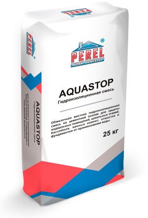 Гидроизоляционная смесь Perel AQUASTOP Зимняя 25 кг