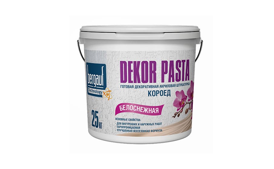 ������� ������������ ���������� � �������� ������ ����-���� Bergauf Dekor Pasta 2 ��, 25 ��