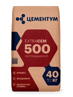 �������������� �������� (Holcim) ExtraCEM �500 �20 ��� II/A-� 42,5�, 40 ��