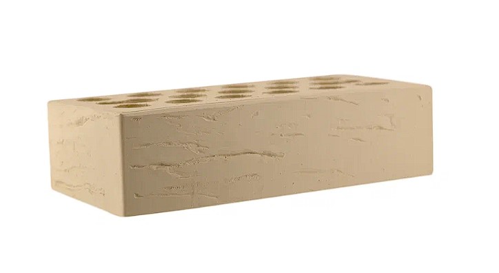 Кирпич облицовочный пустотелый Керма Пшеничное лето 1НФ М200 рустик