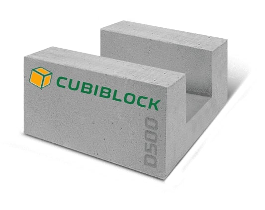 U-  CUBIBLOCK D500 500*250*375