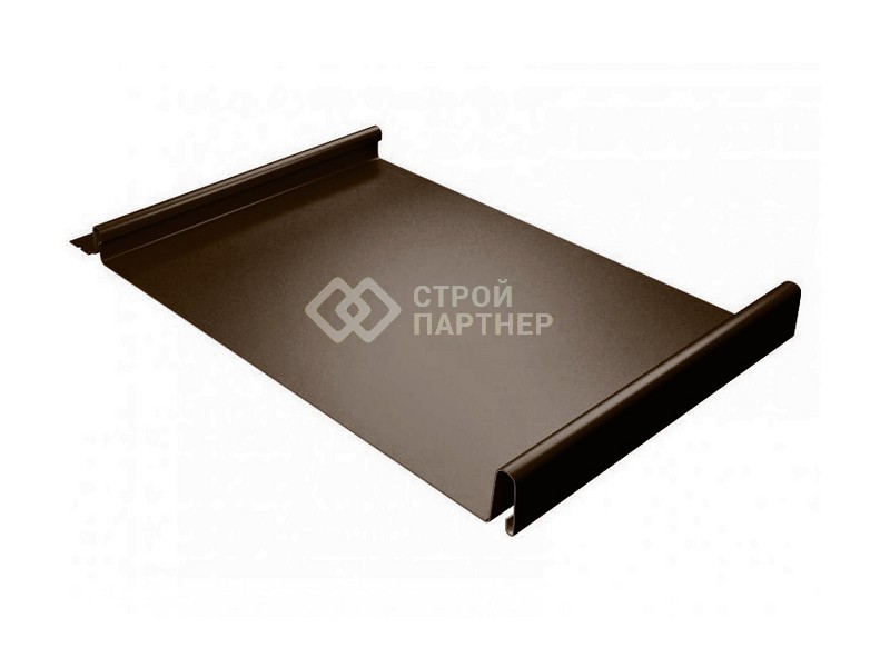 Кликфальц Grand Line Rooftop Matte, темно-коричневый (RR 32) 0,5 мм
