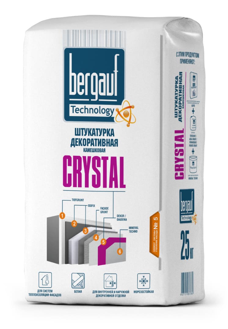 ���������� ������������ ���������� Bergauf Crystal 1-1.5 ��, 25 ��