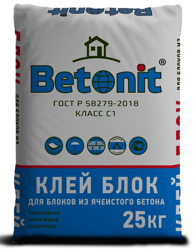 ���� ��� ������ �� ��������� ������ Betonit BLOCK ����, 25 ��