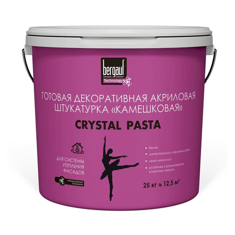 ������� ������������ ��������� ���������� � �������� ������������ Bergauf Crystal Pasta  1-1,5 ��, 25 ��