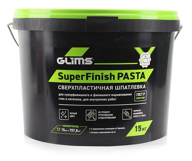 ��������� ���������� GLIMS SuperFinish PASTA ������������� ���������������, 15 ��