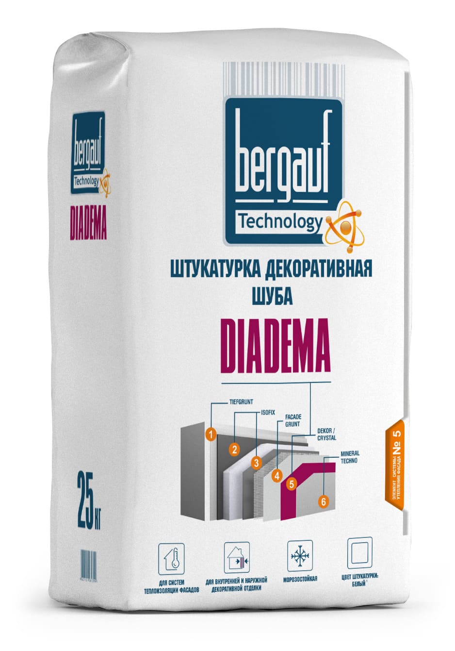 ���������� ������������ ���� Bergauf Diadema, 25 ��